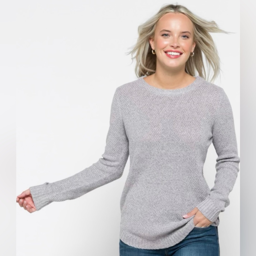 Loft - boatneck sweater in blue - size s